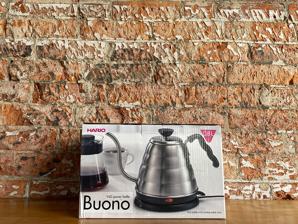 HARIO ハリオ Buono EVT-80 V60 電気ケトル コーヒー V60 Power Kettle BuonoN with Temperature control (EVT-80-HSV